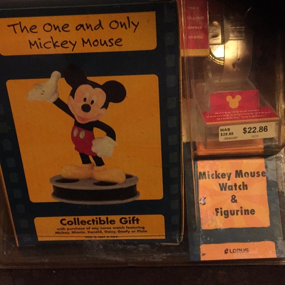 Vintage Minnie Mouse watch with figurine - Picture 4 of 6